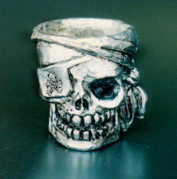 Pirate Shot Glass (Pewter)